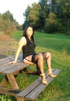 Жгучая брюнетка отдаётся на природе и дома 1 фото Жгучая брюнетка отдаётся на природе и дома 1 фото