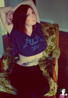 Рыжеволосая бестия с татуировками на теле 5 фото Рыжеволосая бестия с татуировками на теле 5 фото